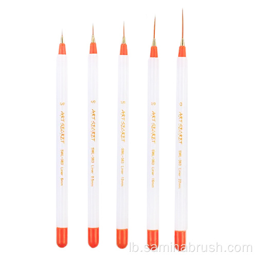 Synthetesch Hoer Nagel Pinsel Liner Pinsel